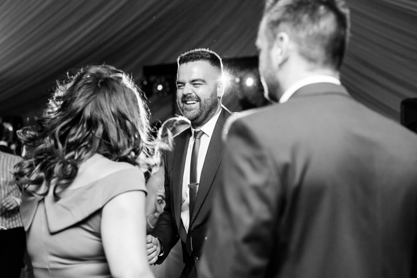 Guests dancing at Netley Hall