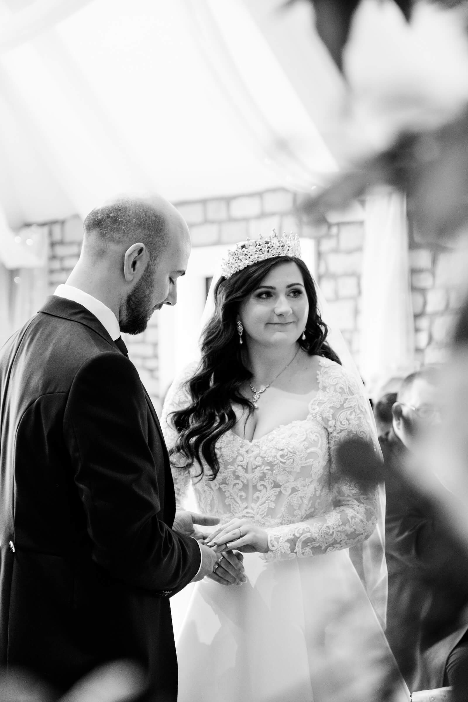 Emily and Paul at The Pear Tree, Purton