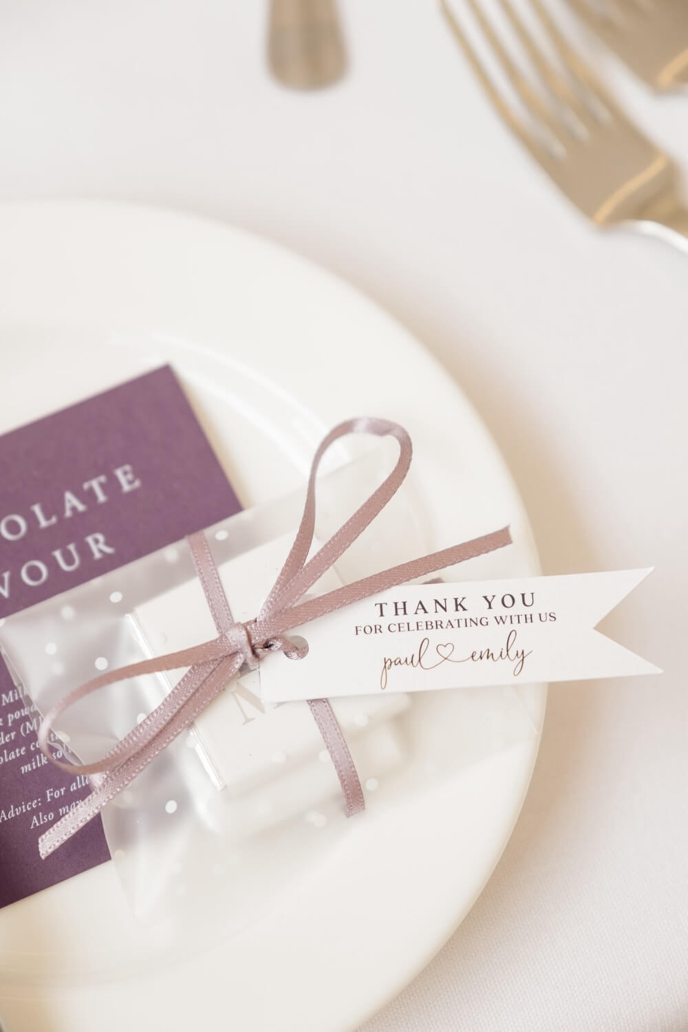 Table styling detail at The Pear Tree Purton