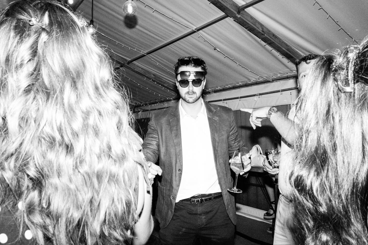 Guests on the dancefloor at Hencote